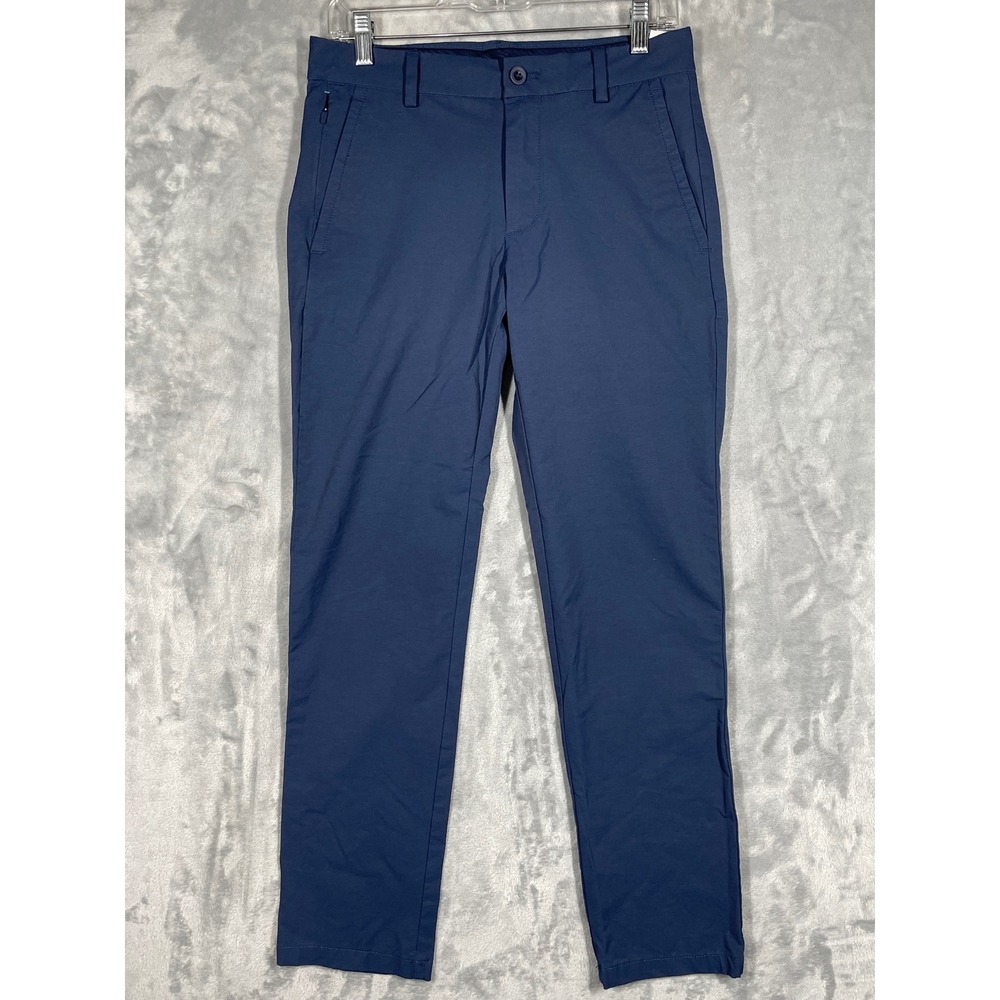 Vineyard Vines On-The-Go Pant Mens 28x30 Navy Blue Performance Chino Stretch